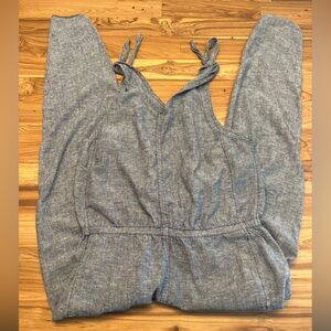 Hemp jumpsuit toad and co size medium excellent condition women’s